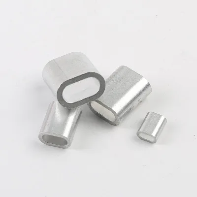 High quality best selling Cable fitting DIN 3093 Aluminum Ferrule/Oval Aluminum Sleeve