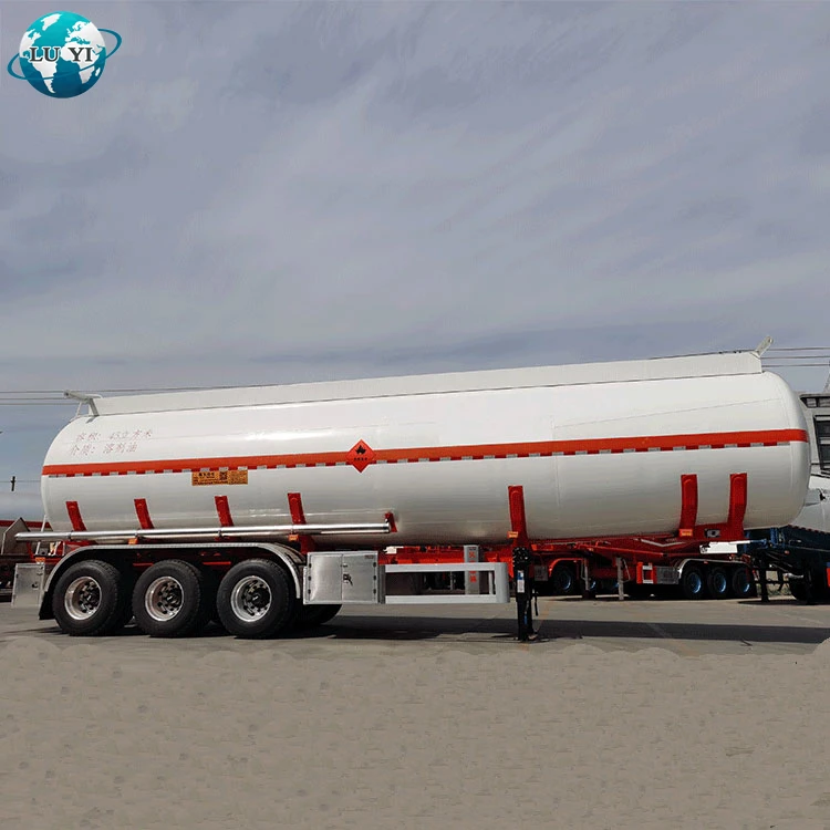 Luyi 3 axle 40 CBM Fuel oil Tanker Diesel Truck Trailer For Sale