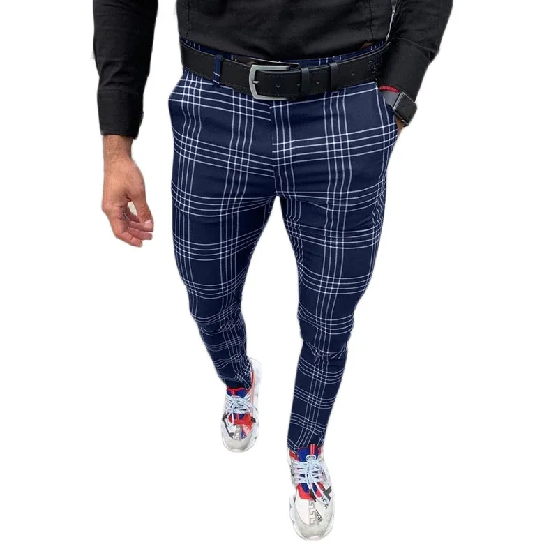 
STOCK Men Business Trousers Casual Jogger Sweatpants 