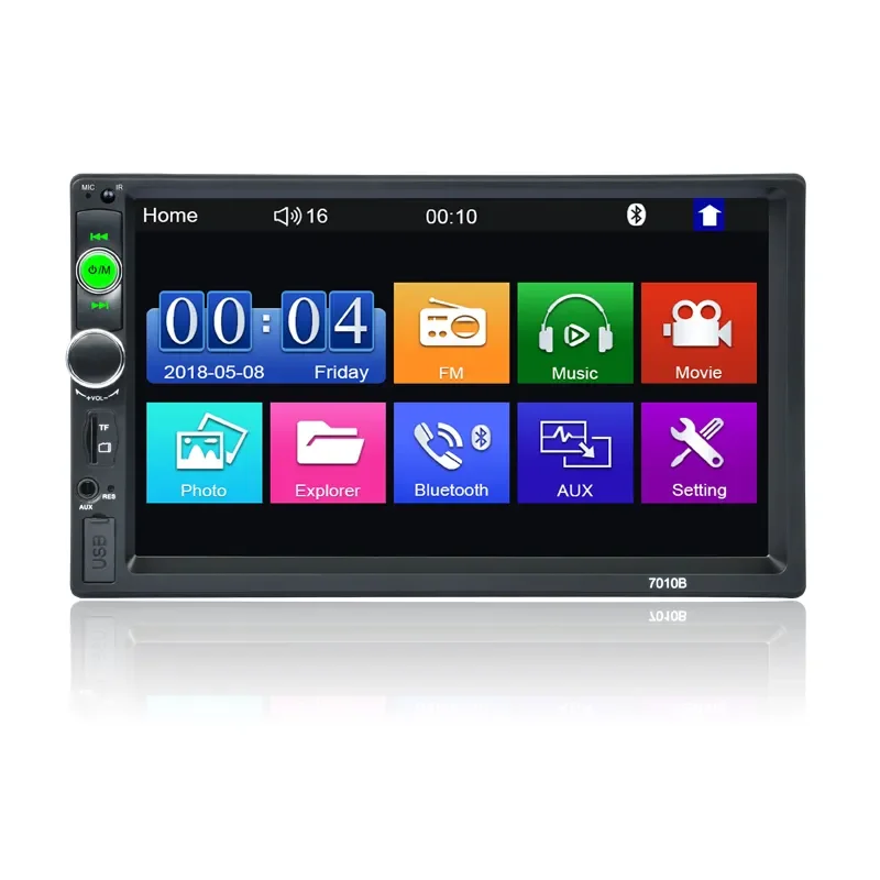 Hot selling best price Car 2 Din 7010B MP5 Player Car radio Smart Mirror Link DC12V player Car MP5 Player 2 Din 7 Inch Radio