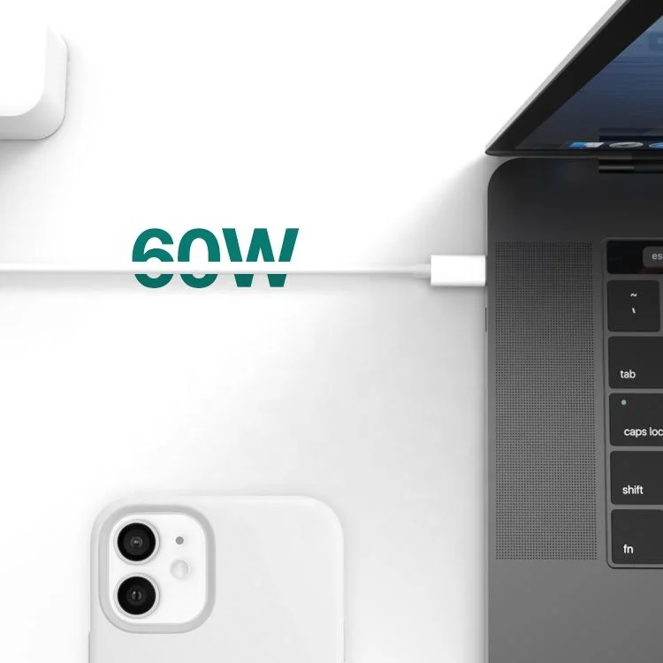  60w charging cable for macbook type c usb-c usb