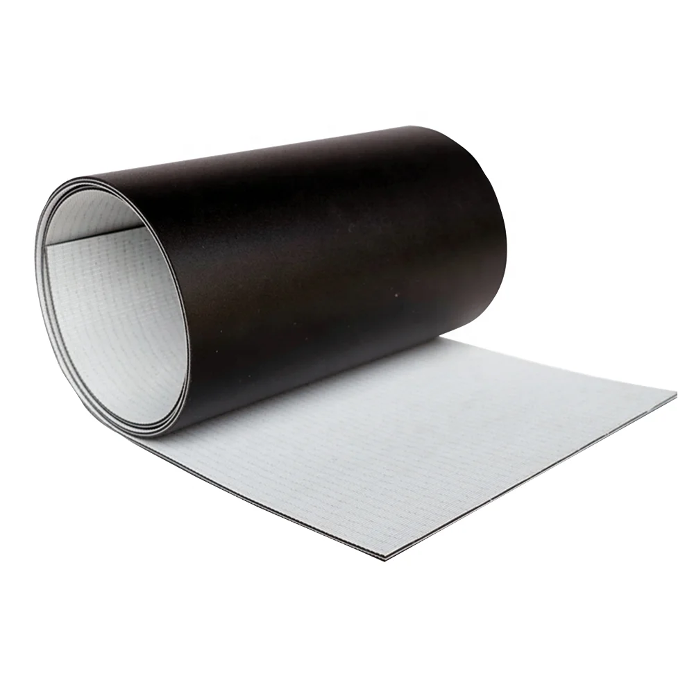Black color PU conveyor belt for Textile Printing 2.2mm Polyurethane conveyor belt black matt