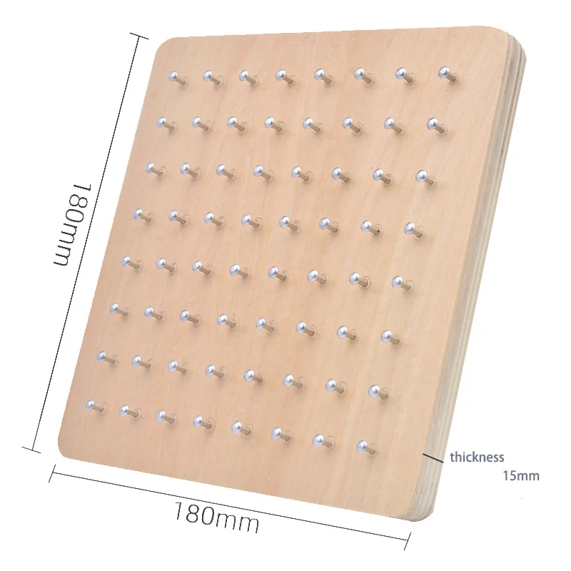 Wooden Pegboard Games Children Early Creative Jigsaw Puzzle Board Geometry Card Cognitive Teaching Aids Toys For Kids Boys Girls