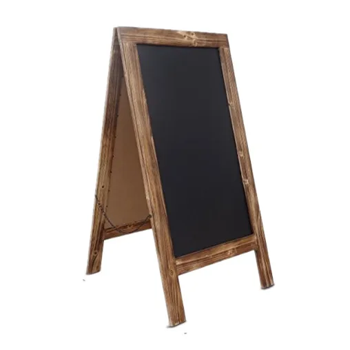 A Framed Magnetic Blackboard Sign Sidewalk Chalkboard Sandwich Board Chalk Board Free Standing Sign