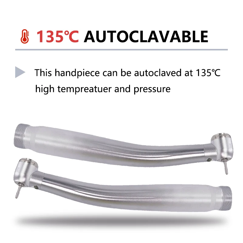 The most useful Dental  LED airotor turbina high speed handpiece Three water spray  with 2 or 4 holes