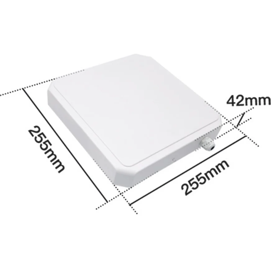 Long Reading Range  Passive EPC C1 GEN2 Passive RS232 WG26 34 RJ45 interface Vehicle Access Control UHF RFID integrated reader