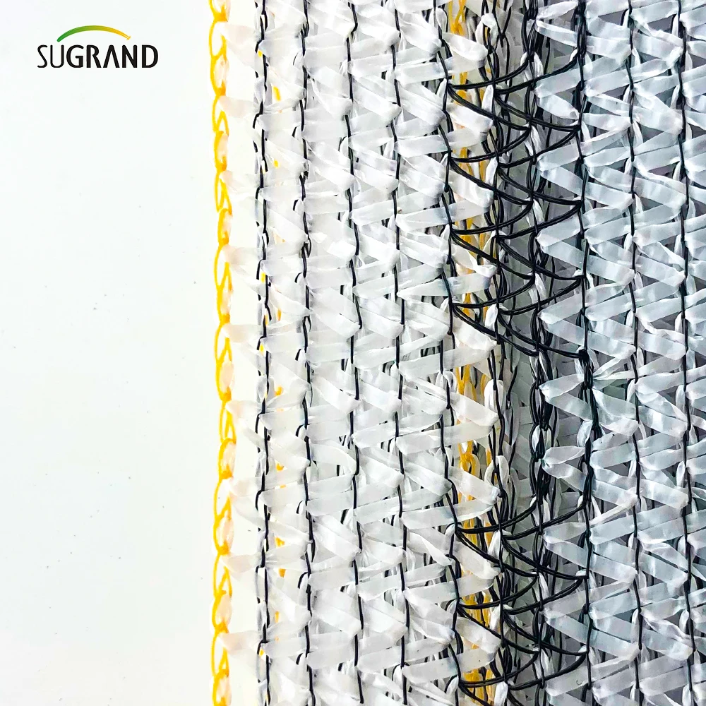shade net 40% agriculture greenhouse  beautiful in color white shade net cloth