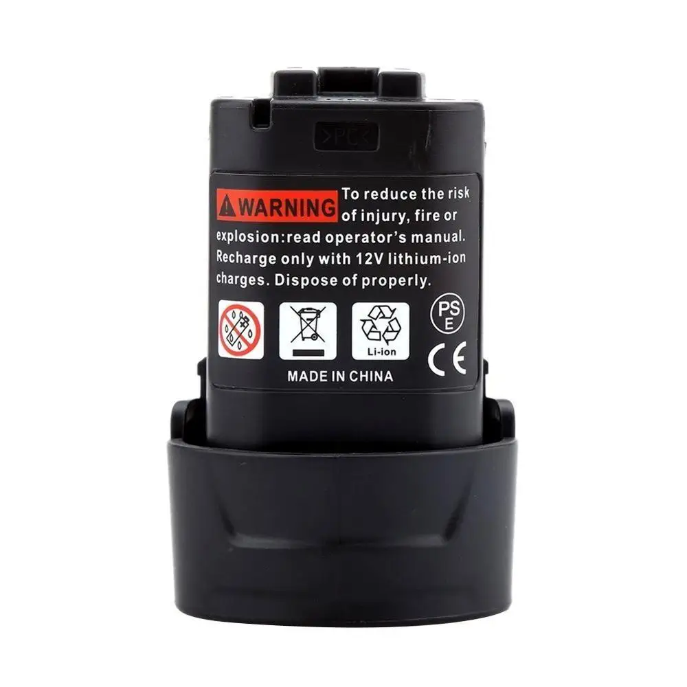 Совместим с аккумулятором makita 12 В 2.0ah аккумуляторная батарея Аккумуляторная дрель BL1013
