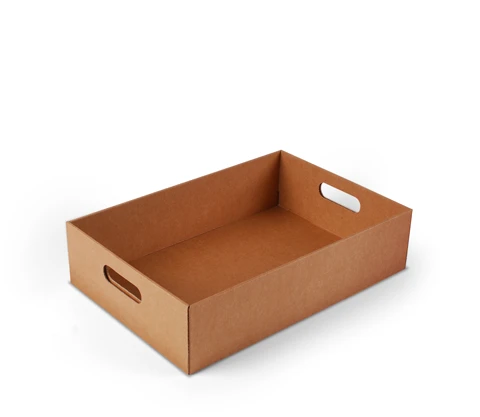 KYW Customized Disposable Kraft Food Packaging Take Away Small Paper Box