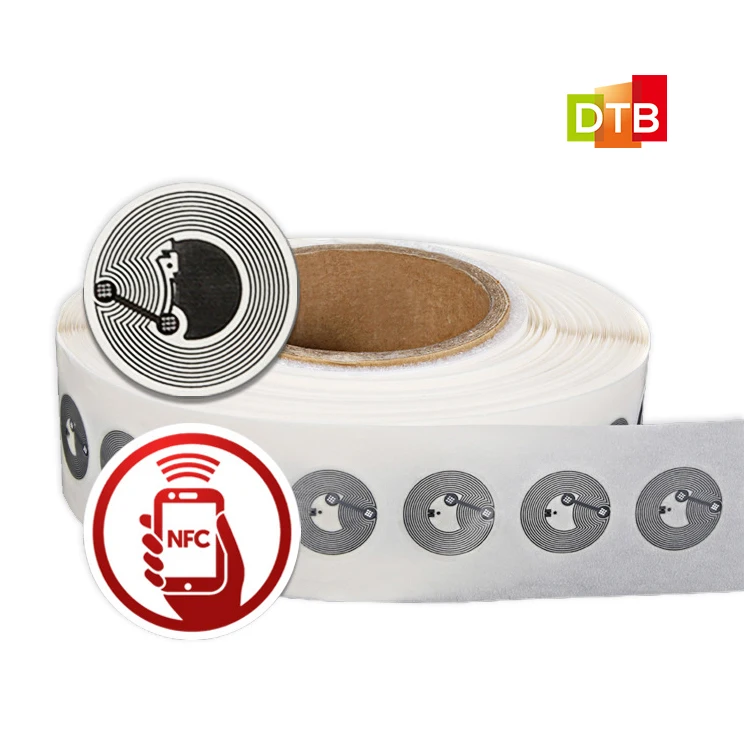 Custom printable logo 13.56MHz Smart rfid NFC Tag Ntag 213/Ntag 215/Ntag 216 Nfc Label Sticker