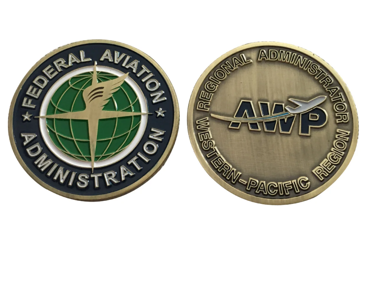 Promotional Custom Size Logo  engraved silver coin