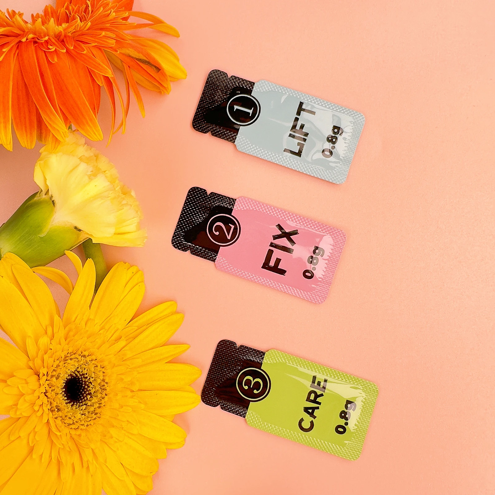 Lash Lift Sachet 0.8ml 7 Minute Eyelash Perm White Lash Brow Lamination Cream Powerful Perm NO.1 2 3 Disposable Lash Lami Lotion