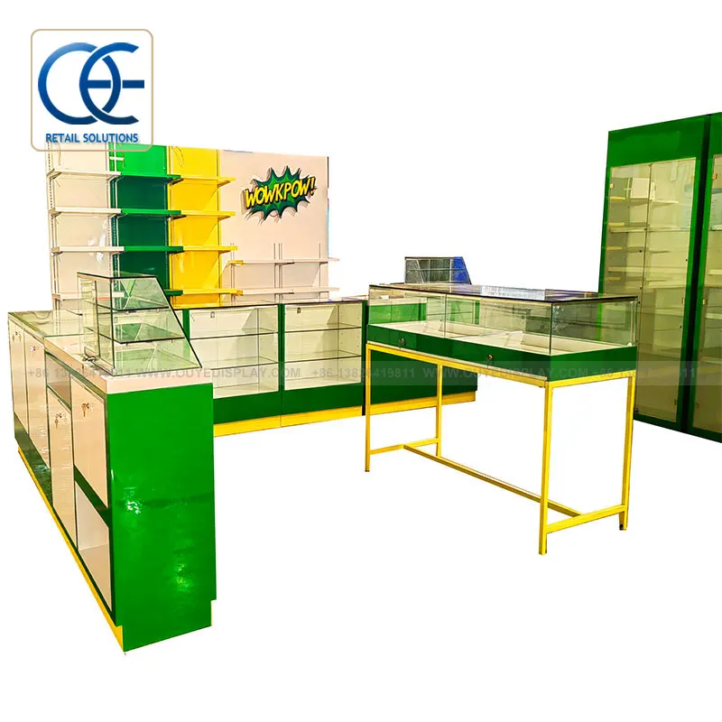 Wholesale Hookah Bar Furniture Best Supplier Smoke Shop Dispensary Supplies Display Hookah Display For Smoke Shop