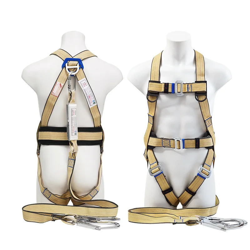 Industrial safety fall protection device, electrical safety belt