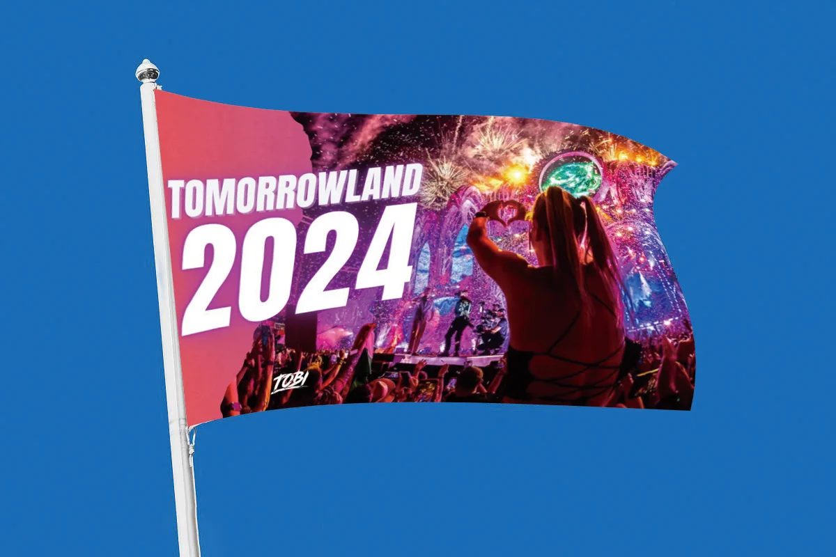 Музыкальный фестиваль ЭДМ пользовательские флаги для уличной атмосферы рейвера ремиксы популярные модные события вечеринки клубы