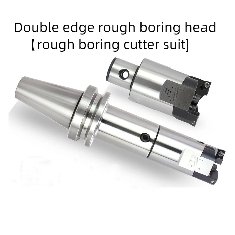 Machining Center Fine Boring Head BT40 Fine Boring Tools Adjustment Adjustable Double-edged Rough Boring Head Set