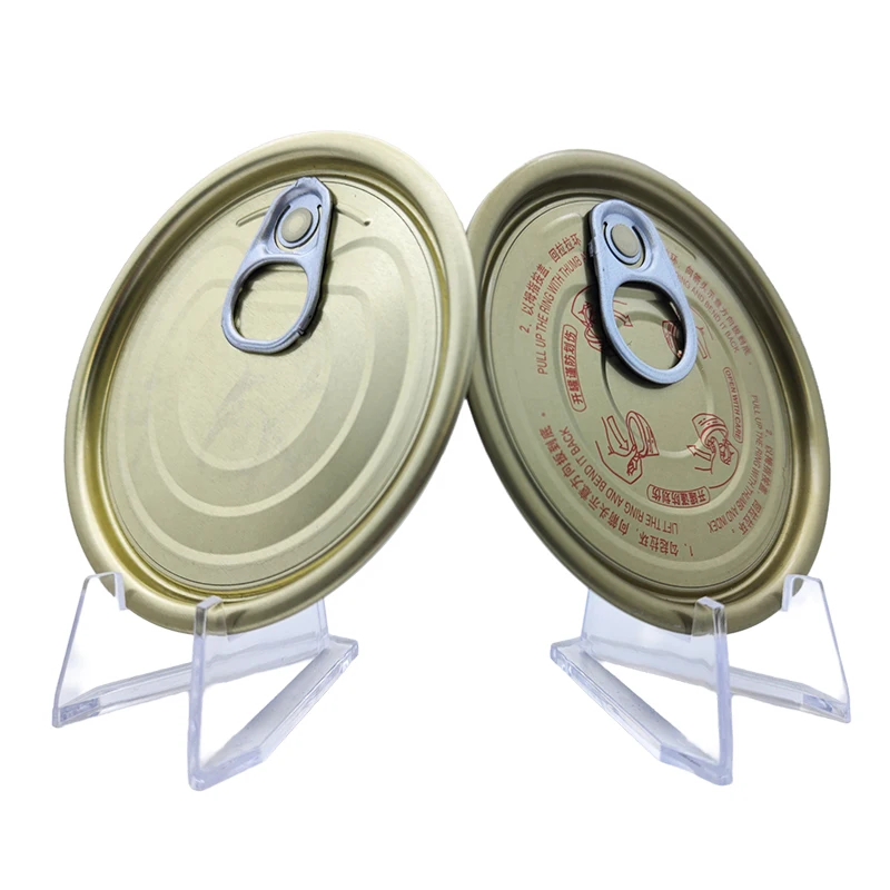 Gold Color 307# 83mm Easy Open End Metal Lids TFS Eoe Can Lids for Cans Packaging