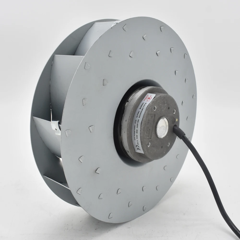 Fengda AC 225mm small backward inclined  china centrifugal blower fan price with metal impeller for air purifier CE approved