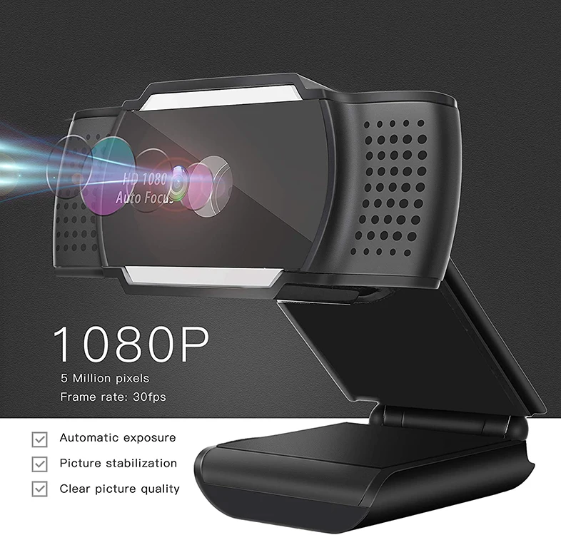 Бесплатная Доставка 500M пикселей USB камера Full HD Автофокус Веб камера для ПК, ноутбука, настольного компьютера