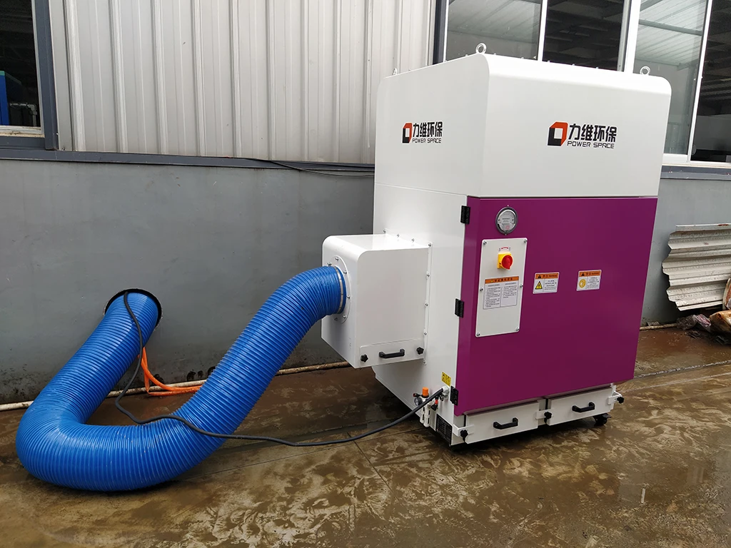 Industrial Self-cleaning filter laser smoke for sheet metal processing in steel structure factories