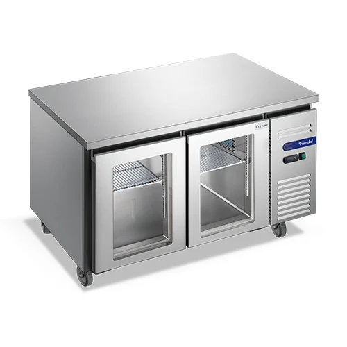 FREUC-1208A FURNOTEL Commercial 2 Doors Fancooling Under Counter Refrigerator