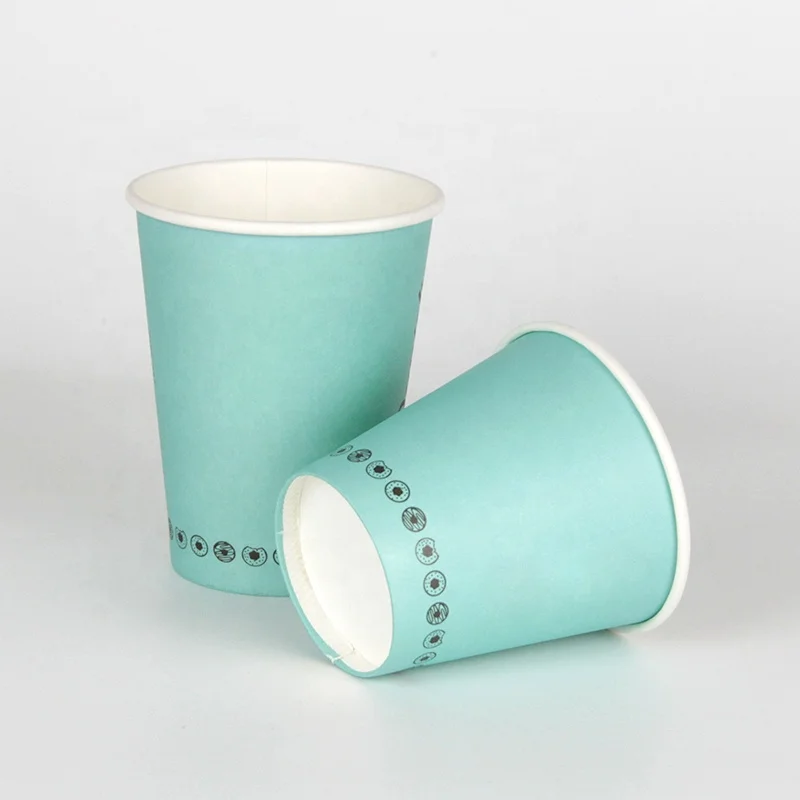 16oz Paper Tea Cups With Custom Printed Paper Cups Use High Speed Paper Cup Machine