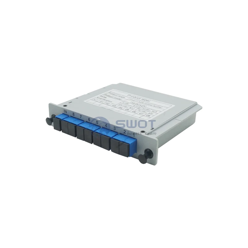 Wanbao кассета Тип Коробка SC APC 1 8 волоконно-оптический разветвитель коробка 1x8