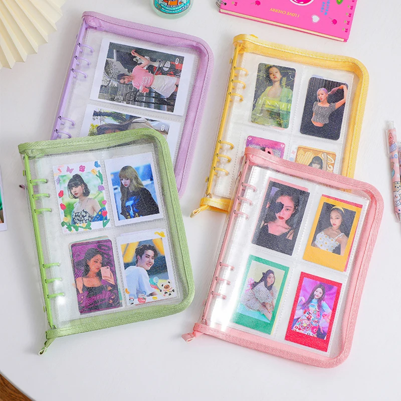 Kpop Photocard Holder PVC binder photo album for kpop card/sticker/photos Wholesale
