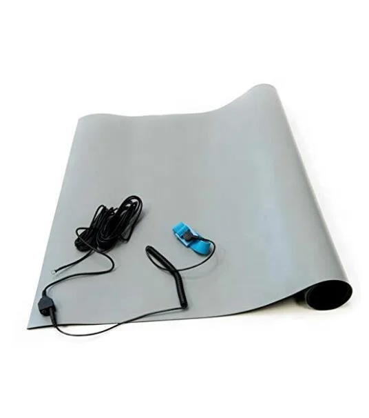 Factory Specialized Customize Table Rubber Esd Mat Ground Esd Mat Antistatic Esd Floor Mat For Electronic Production Line