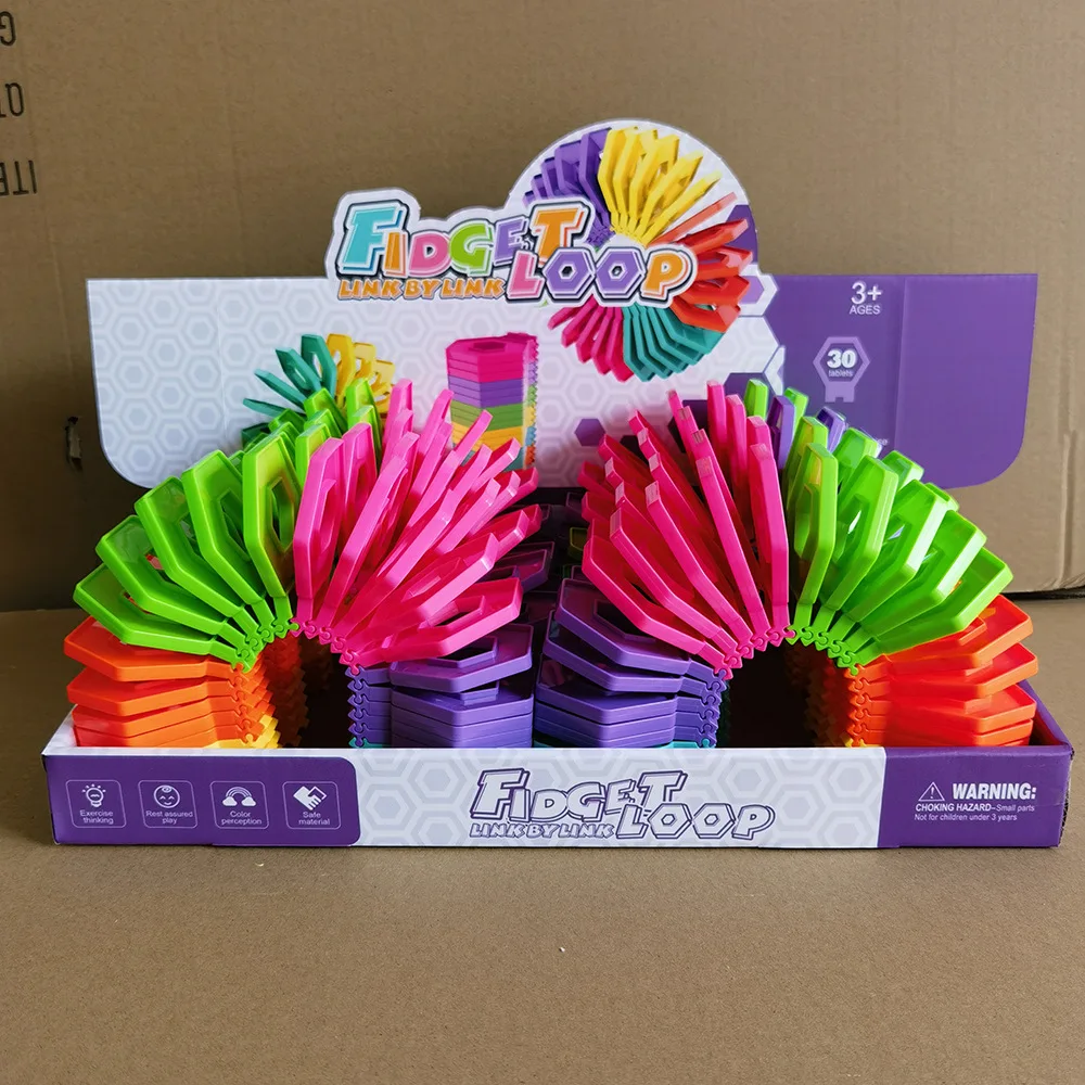 New product fun relaxing intellectual folding Slap toy rainbow wreath variety decompression artifact Toys