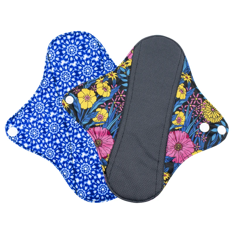 Reusable Waterproof  Popular Cloth Menstrual Pads Mesh Sanitary Pads