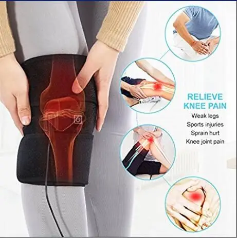 Level 3 Temperature Knee Brace Wrap Soft Physiotherapy Massager for Pain Relief Motion Protection Spring Season Made SBR