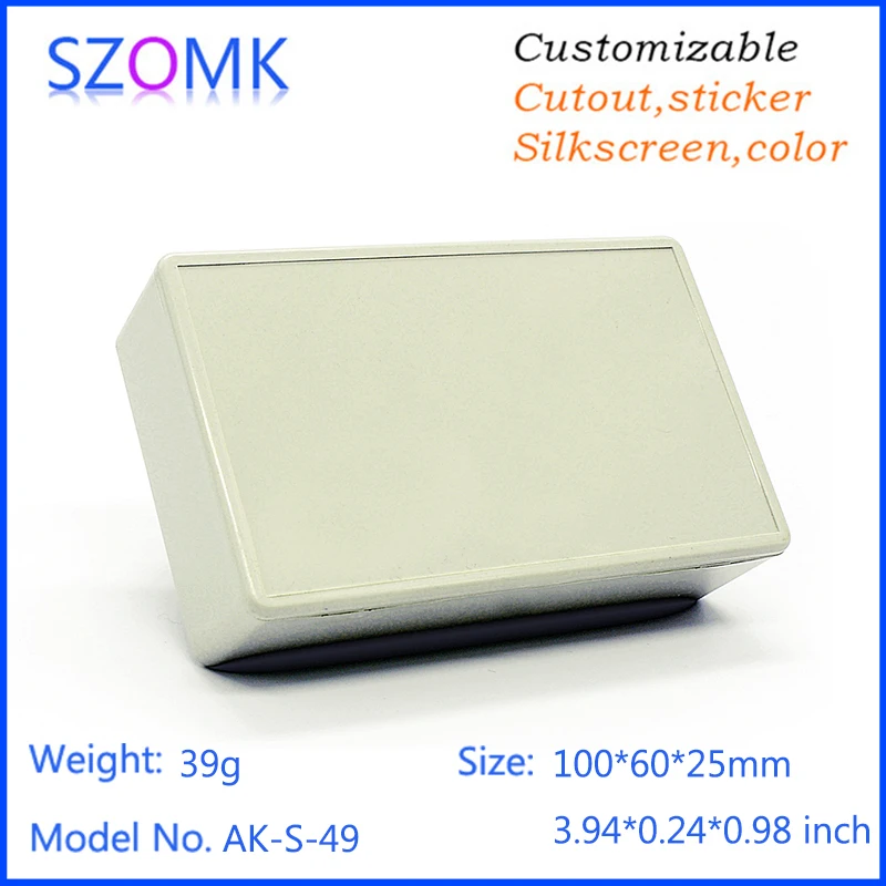 100 * 60 * 25 mm  abs plastic enclosures instrument box AK-S-49