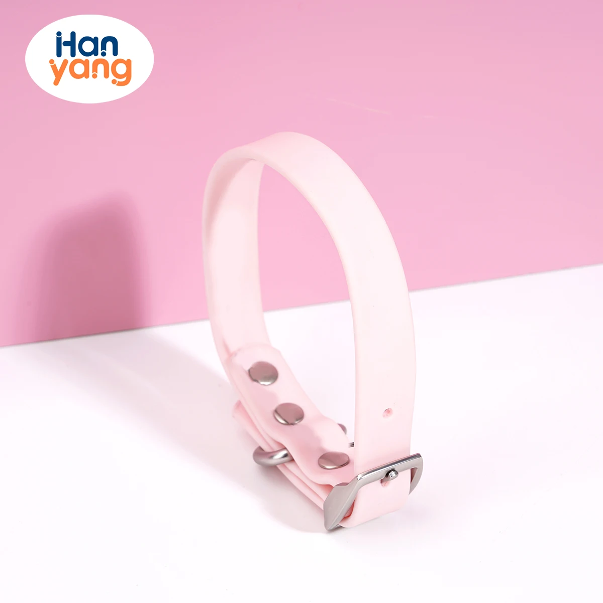 Custom pet accessories products pure color soft pvc coated dog collar leash harness set for dog running walking training hiking