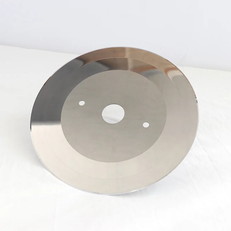 Passion OEM/ODM cuchillas de corte de carton tungsten carbide round blade circular dished slotter knives for corrugated paper