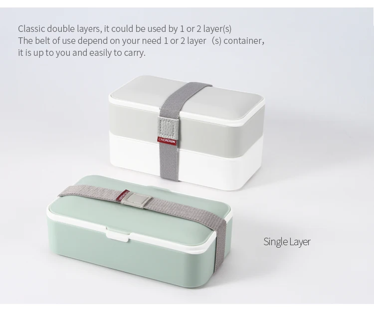 BPA free Polylactic acid biodegradable lunch food container leak proof food grade PLA bento box