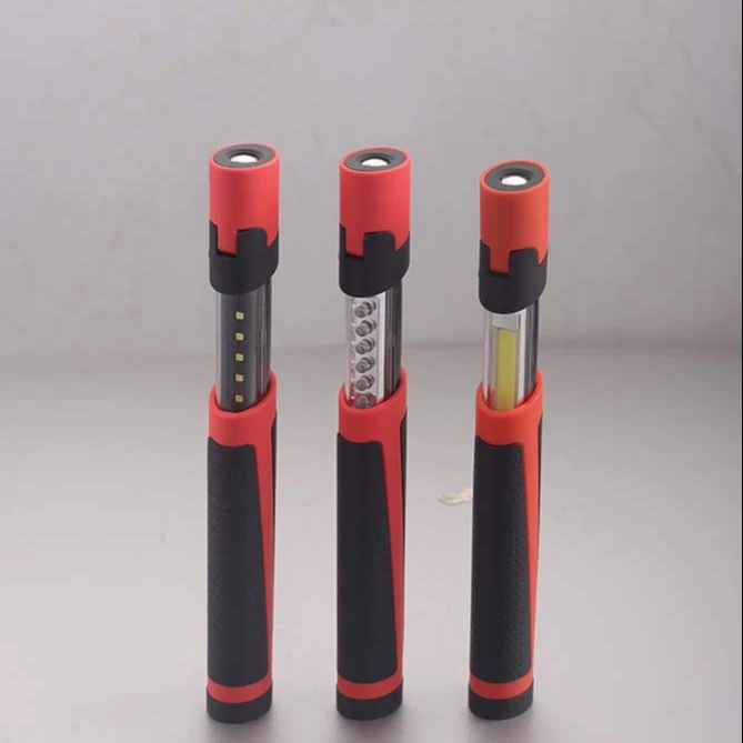 Portable Magnetic Hand held  Inspection Light Car Repairing Work Light with Dry Battery