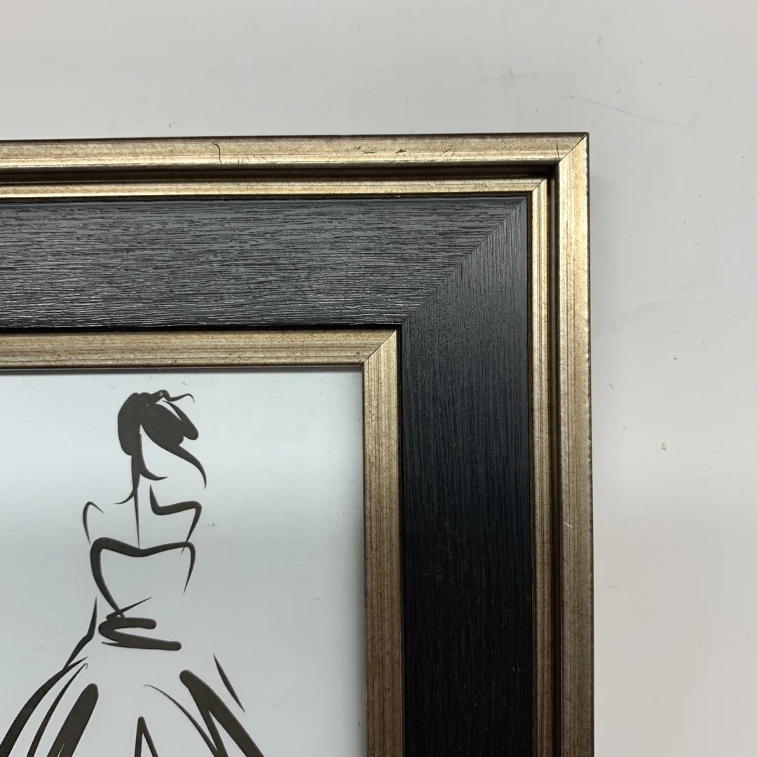 Nordic Modern Black Memorial Studio Decor Picture Photo Frame