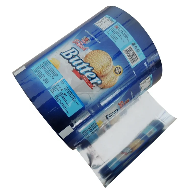 Custom Food Sachet Packaging Plastic Laminated Roll Film Packaging Roll Films Plastic Film Roll Packaging