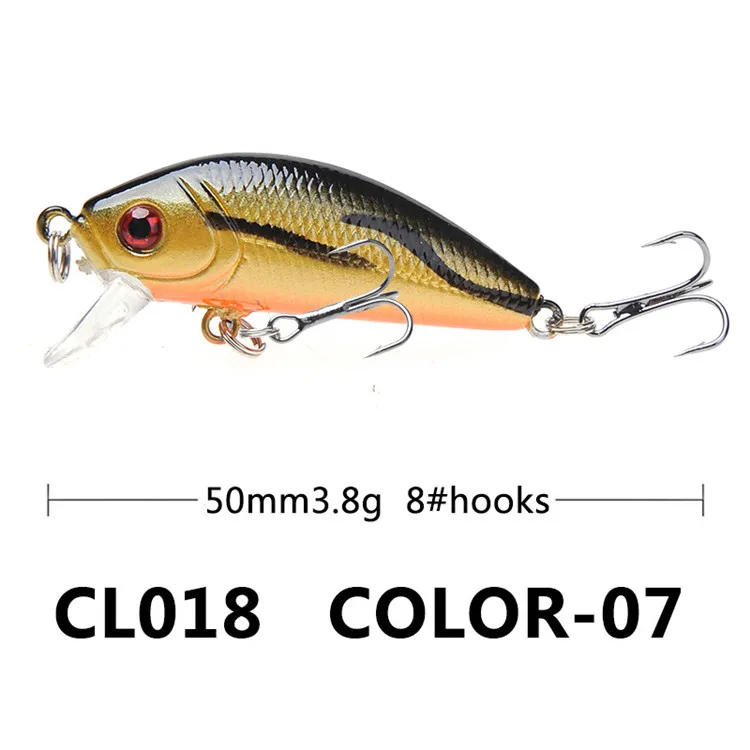 New Arrival 5cm 3.8g Glide Bait Top Water Lure With Soft Tail Hard Wobbler Rattle Slide Swimbait Fishing Bait