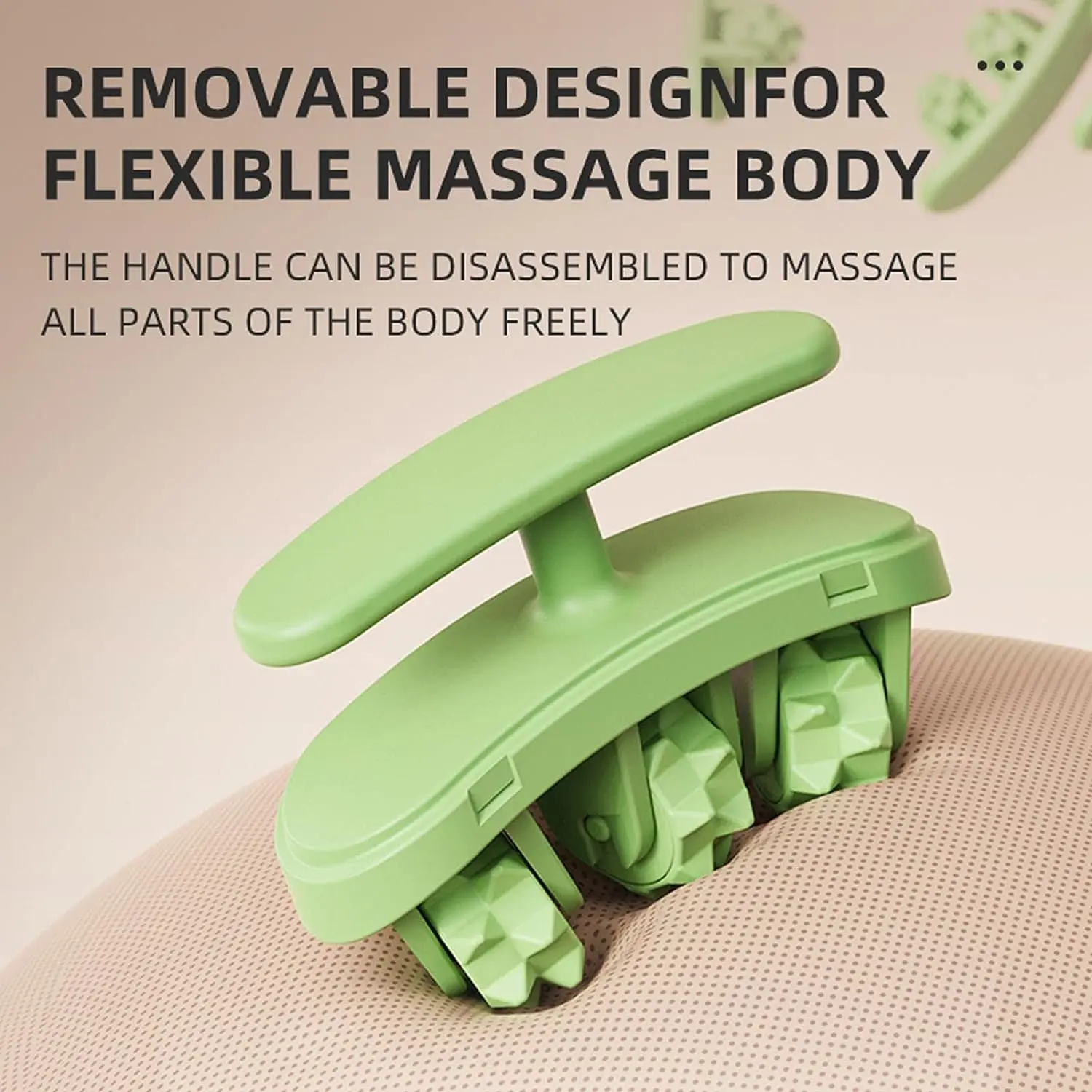 Multifunctional Yoga Massage Roller For Muscle Relaxation Silicone Body Neck Leg Arm Roller Slimming Massage Machine