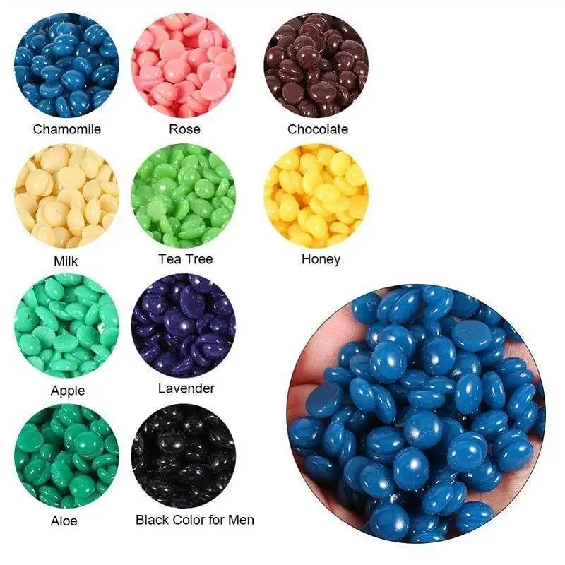 hard body wax hard wax beans 1kg  Strip Less Depilatory Wax Beans