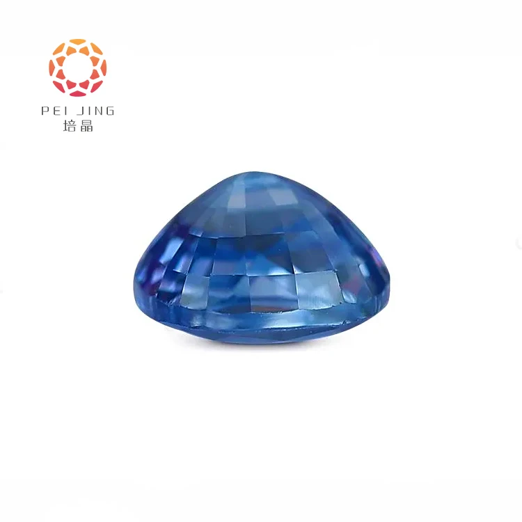 Genuine Sapphire Gemstone Prices Hpht Sapphire Gemstone Stone Blue Cushion Shape