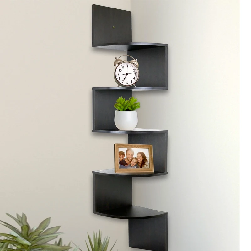 Durable and beautiful home floating wall mounted wall corner shelf