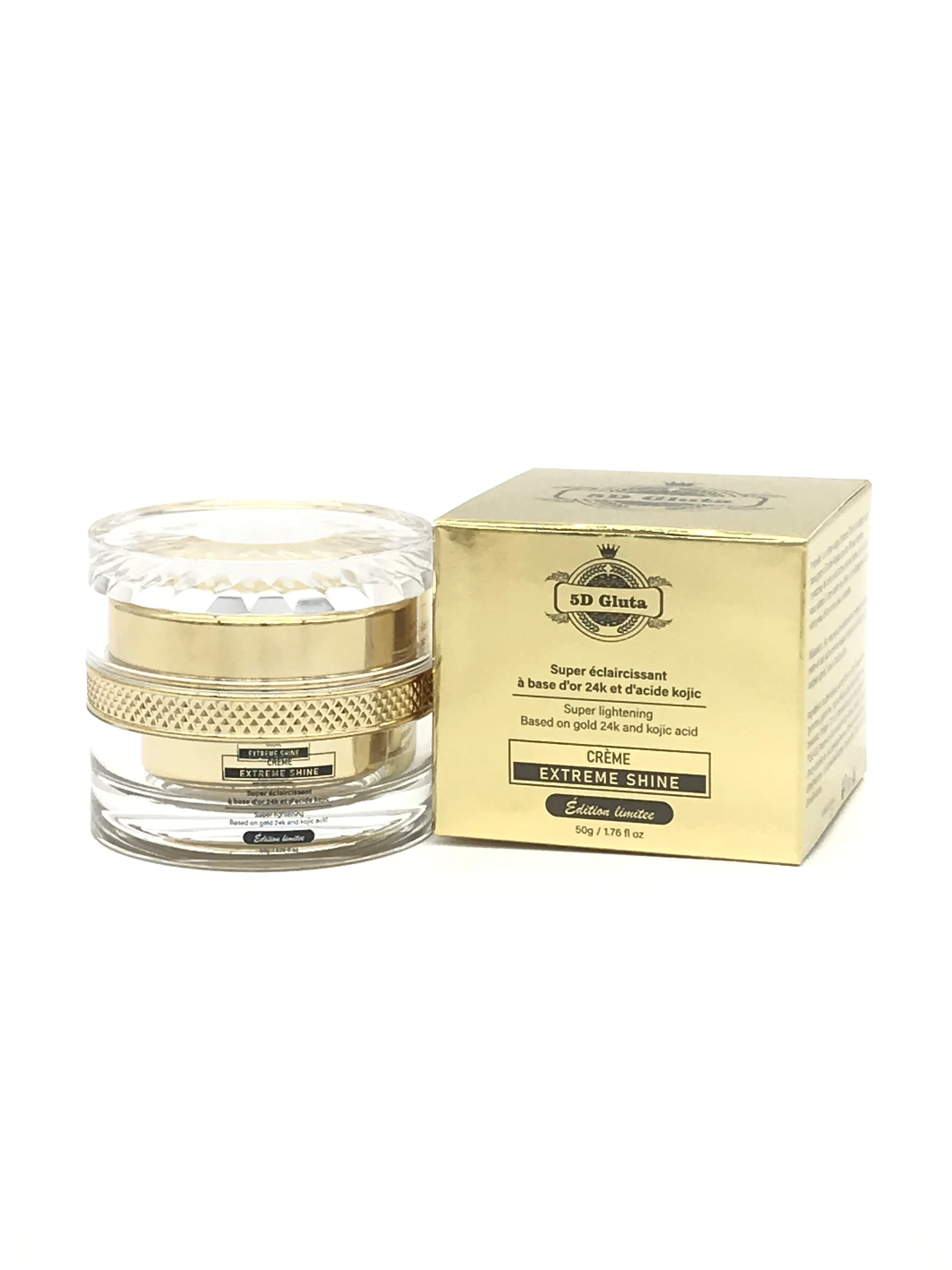 Extreme shine 24K Kojic Acid Strong whitening Day and night Face Cream skin Nutri Glow Lightening and treatment cream