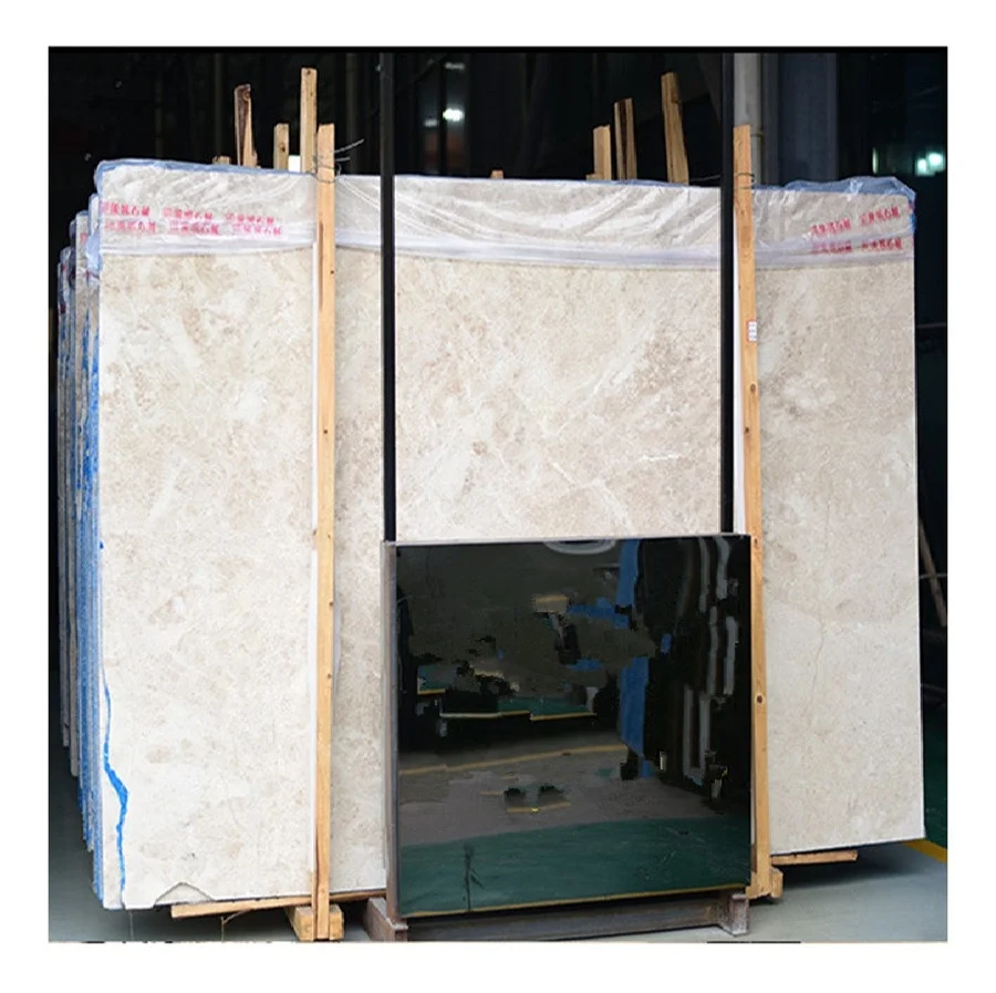 Cappuccino marble customized size pure natural stone beige marble