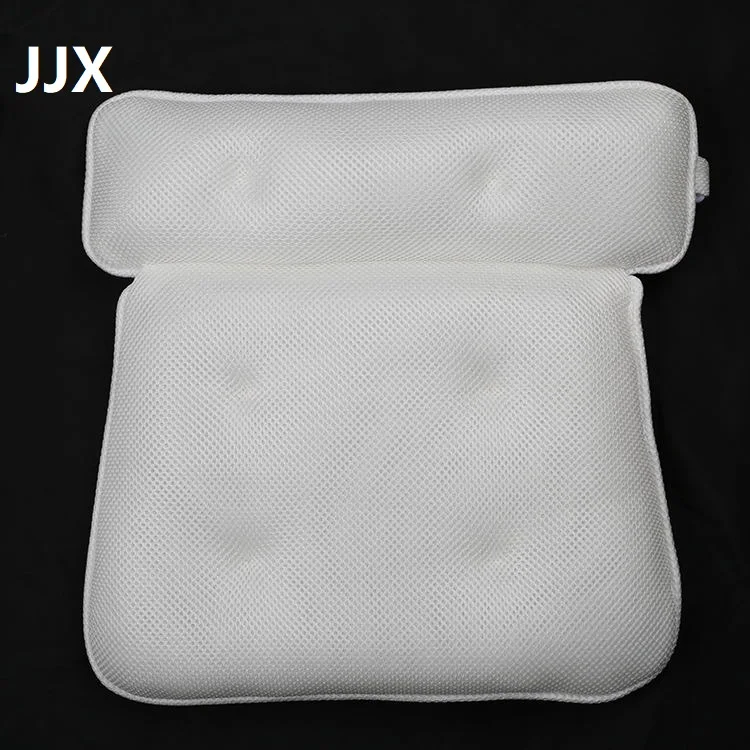 Home Back Neck Support Bathtub Spa Hot Tub Suction Cups Luxury  Comfortable Full Body Mesh Spa Bath Pillow