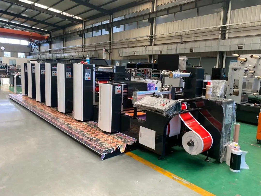 WJPS-450 Intermittent Label Offset Printing Machine