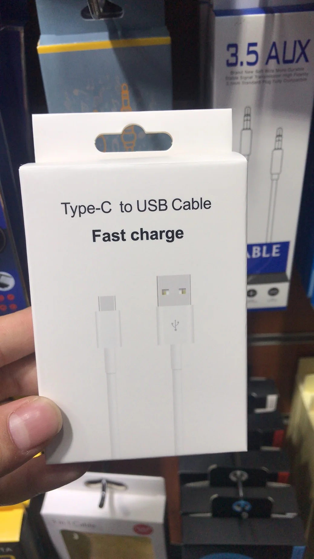 Кабель с разъемом USB Type-C для быстрой зарядки USB-C ВЫСОКАЯ ЧЁТКОСТЬ быстро заряжающийся мобильный телефон кабель передачи данных
