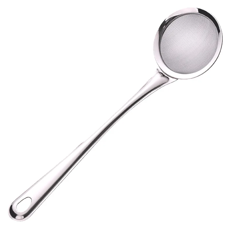 Professionally Certified Multi Size Stainless Steel Mesh Skimmer Filter Impurities With A Spoon